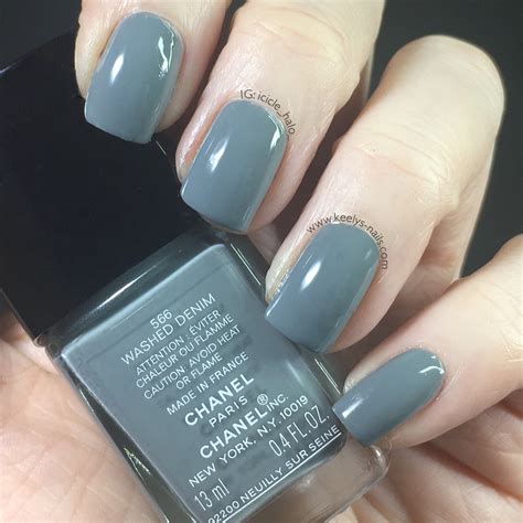 chanel washed denim nail polish dupe|chanel nail polish cost.